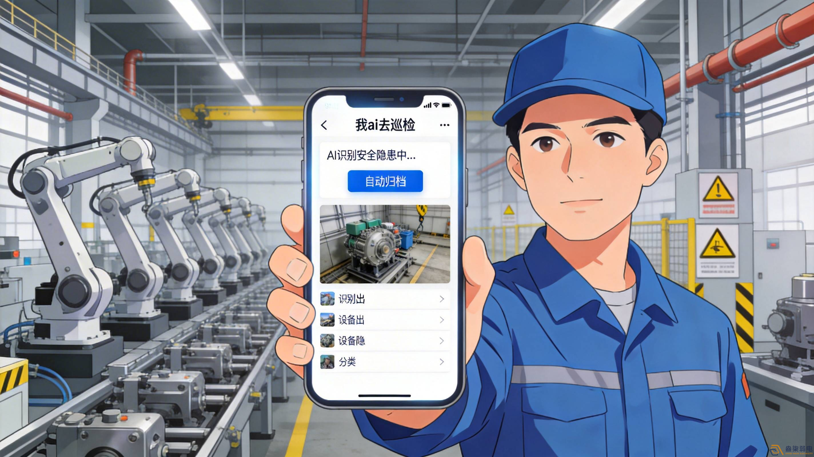 工廠AI拍照巡檢：智能識別讓巡檢工作事半功倍